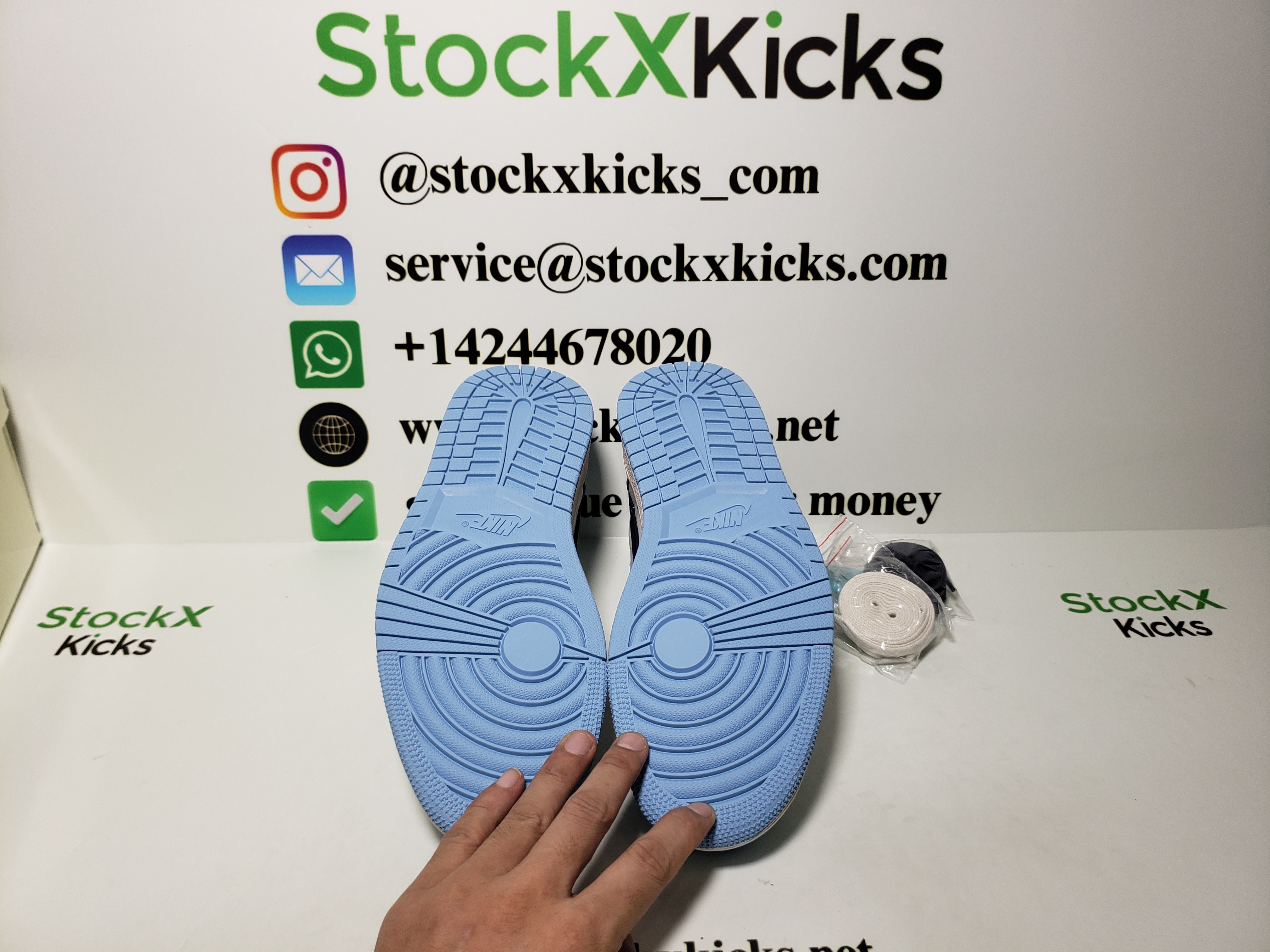 LJR Batch Air Jordan 1 Retro Low Golf Travis Scott Blue DM7688-400 review Stockxkicks.org 06