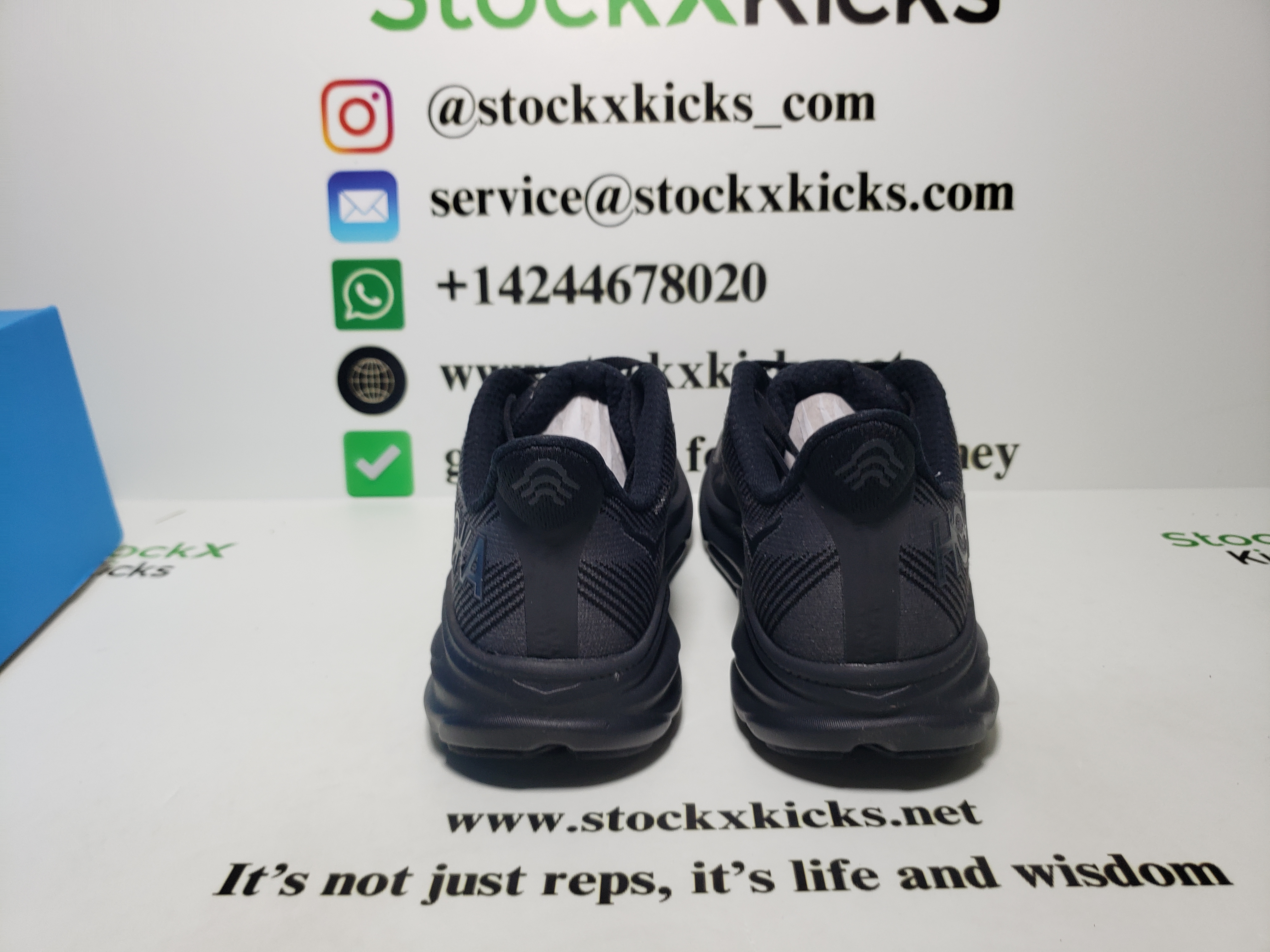 HOKA ONE ONE Black review Stockxkicks.org 01