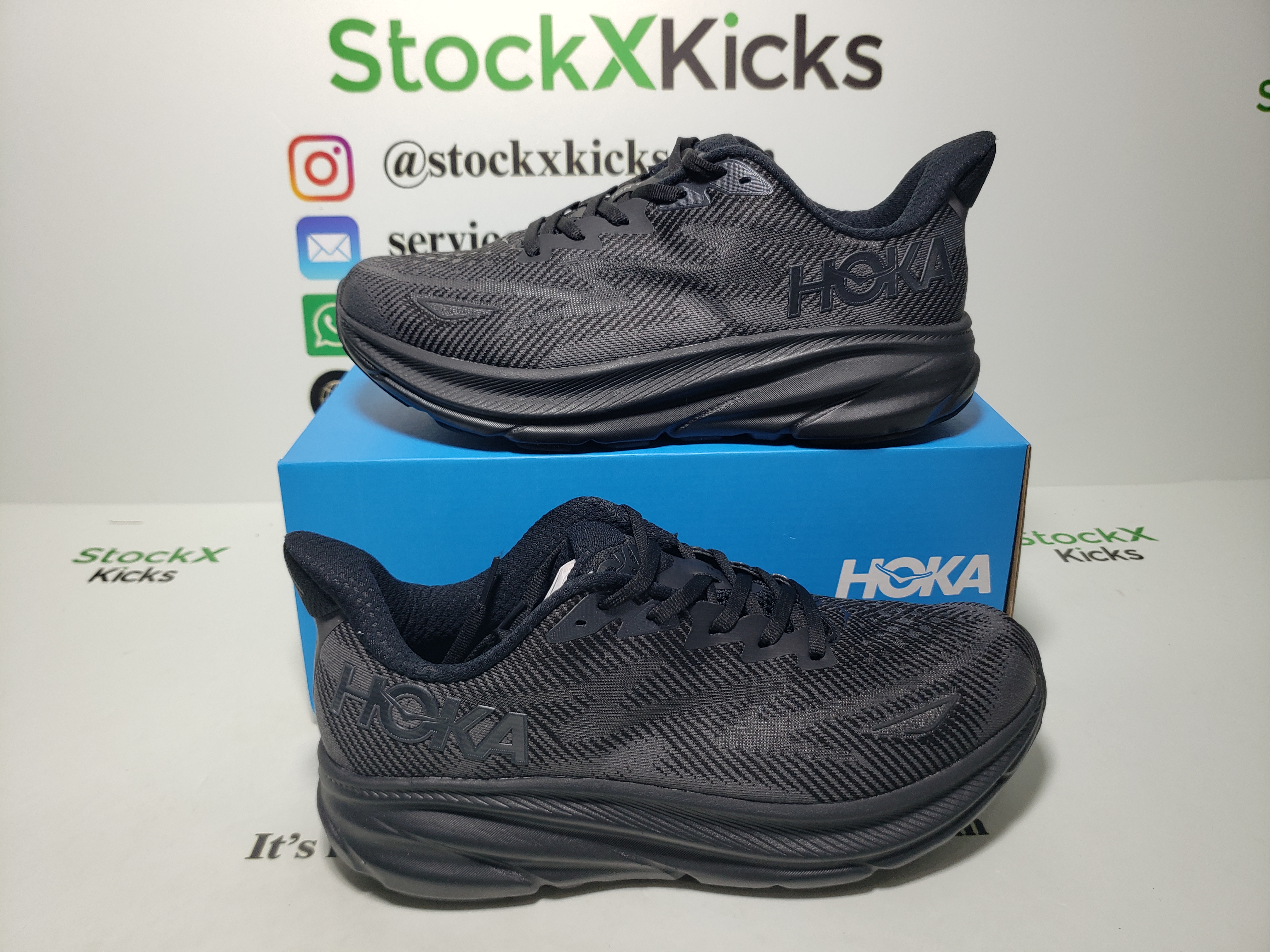 HOKA ONE ONE Black review Stockxkicks.org 03