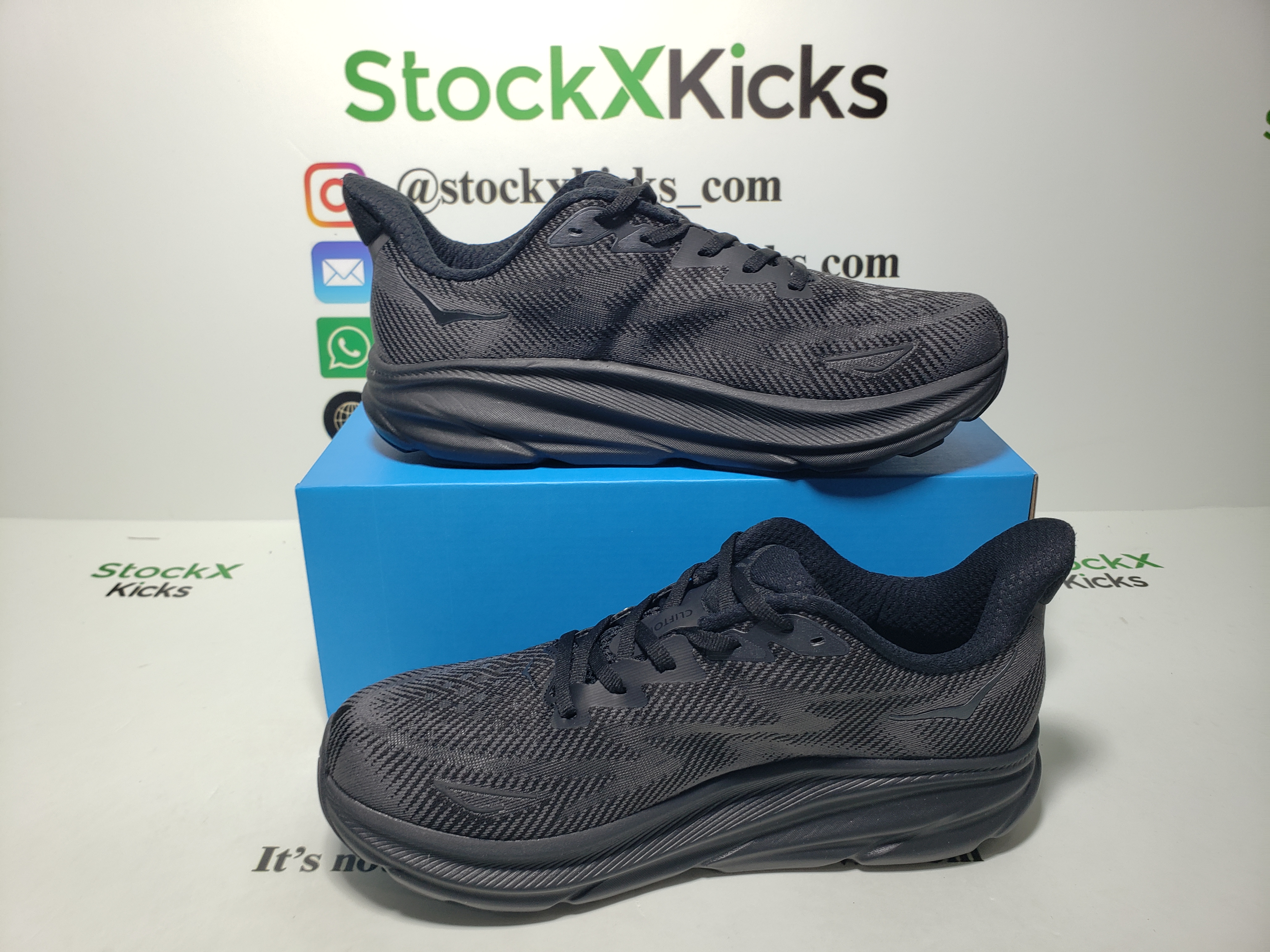 HOKA ONE ONE Black review Stockxkicks.org 04