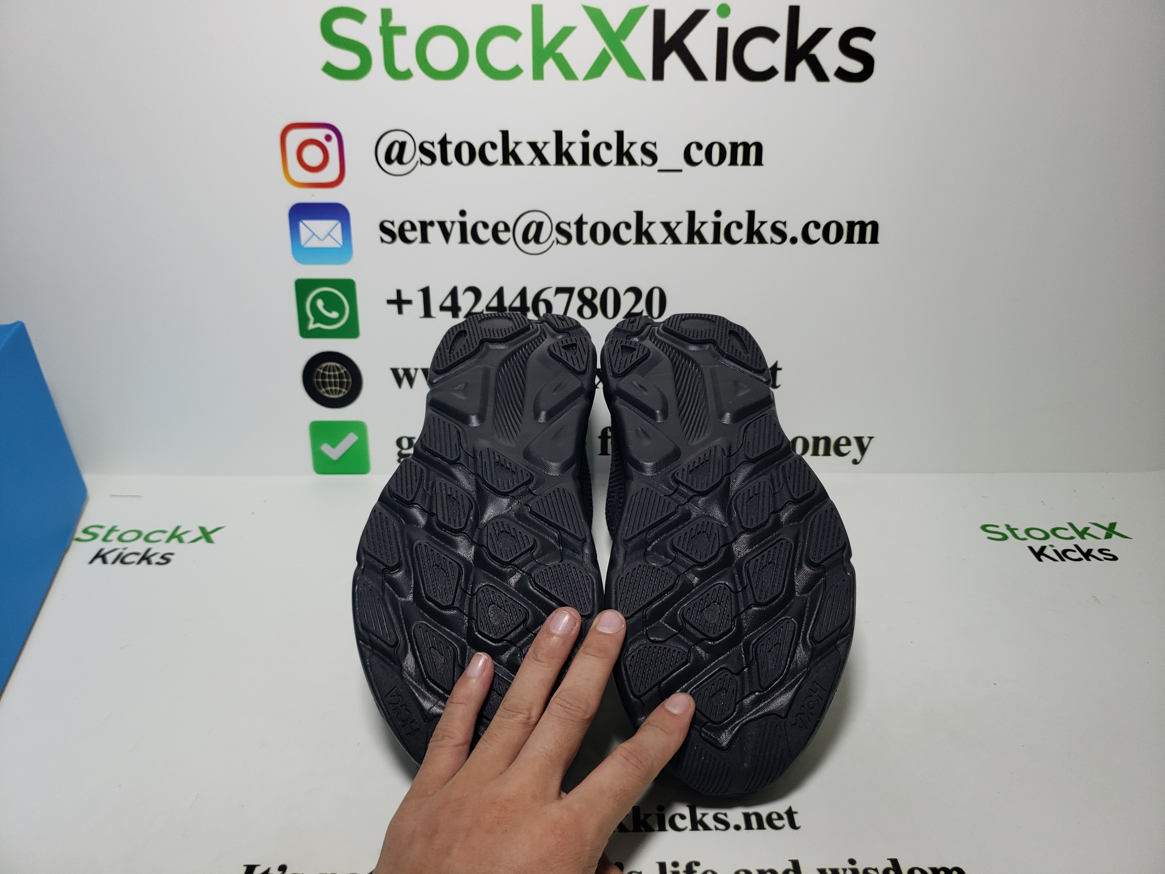 HOKA ONE ONE Black review Stockxkicks.org 06