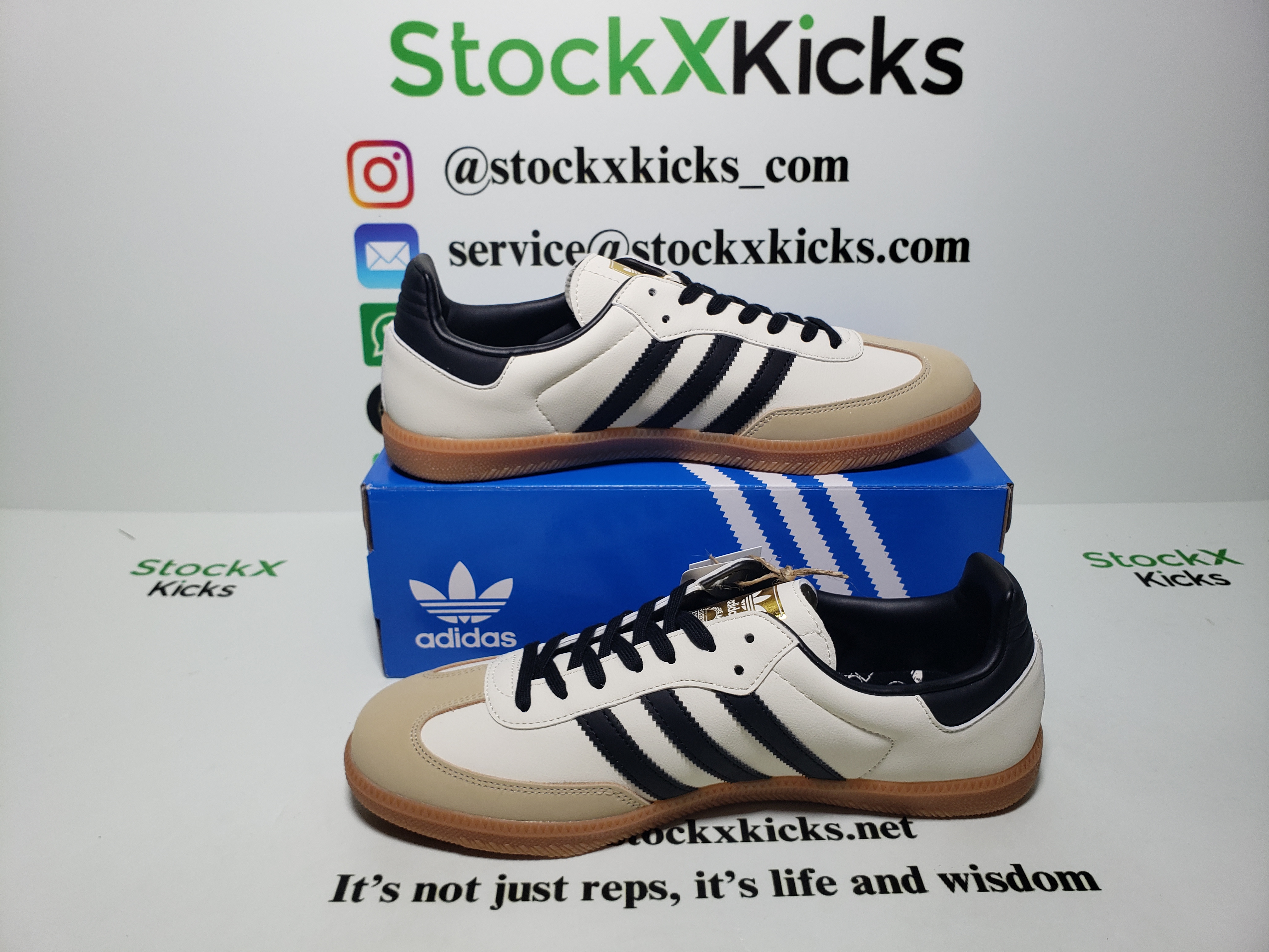 Adidas Samba OG Cream White Sand Strata ID0478 review Stockxkicks.org 04