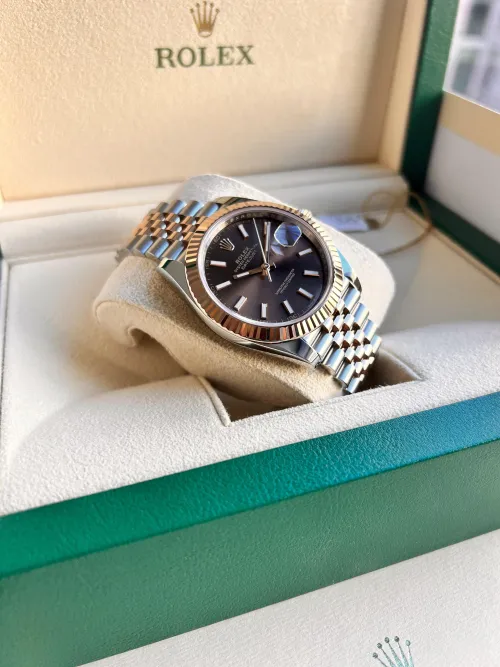ROLEX Datejust 41 Steel and Everose Gold M126331-0002 review 