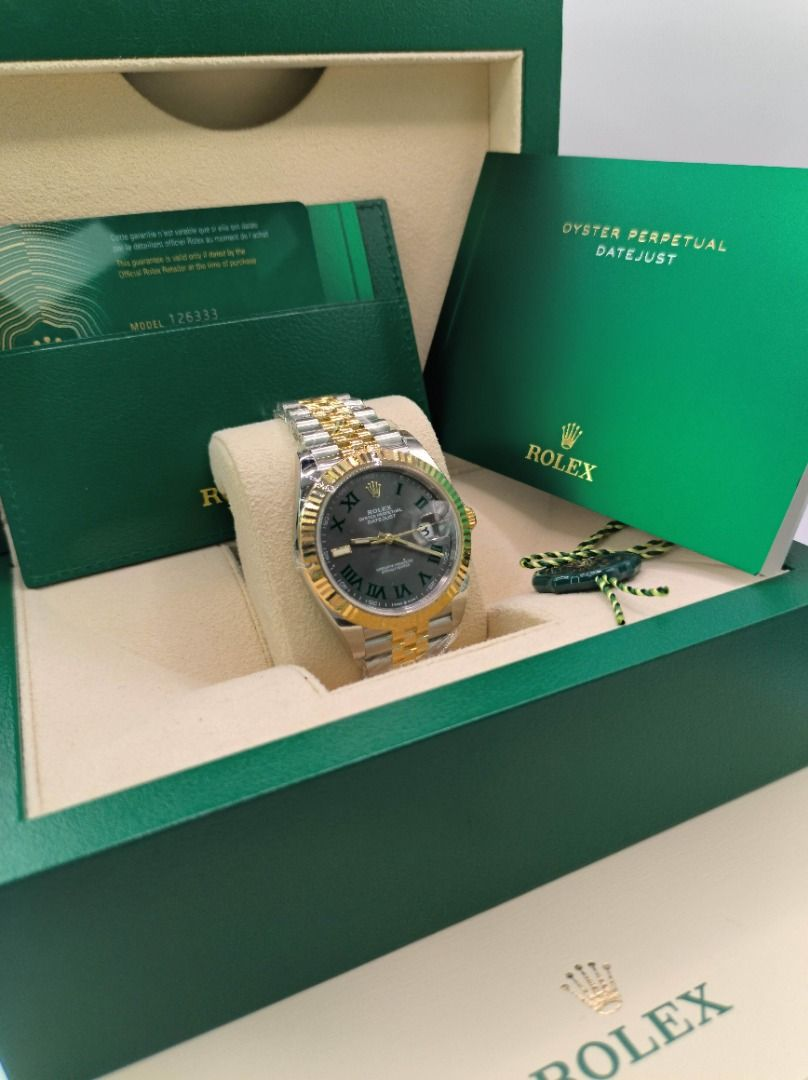 ROLEX Datejust 41 Steel & Yellow Gold M126333-0020 review Rachel Constantine