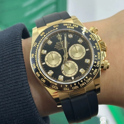 ROLEX Cosmograph Daytona Yellow Gold M126518LN-0006 review 