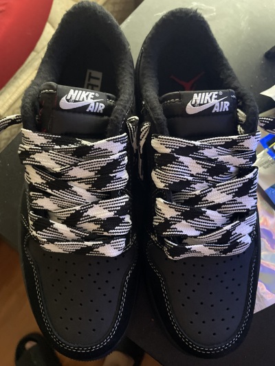 【$59 High Cost Effective】Air Jordan 1 Retro Low OG SP Travis Scott Black Phantom DM7866-001 review Anthony 01