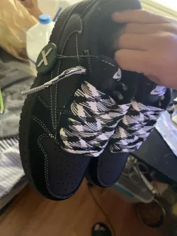 【$49 High Cost Effective】Air Jordan 1 Retro Low OG SP Travis Scott Black Phantom DM7866-001 review Anthony 03