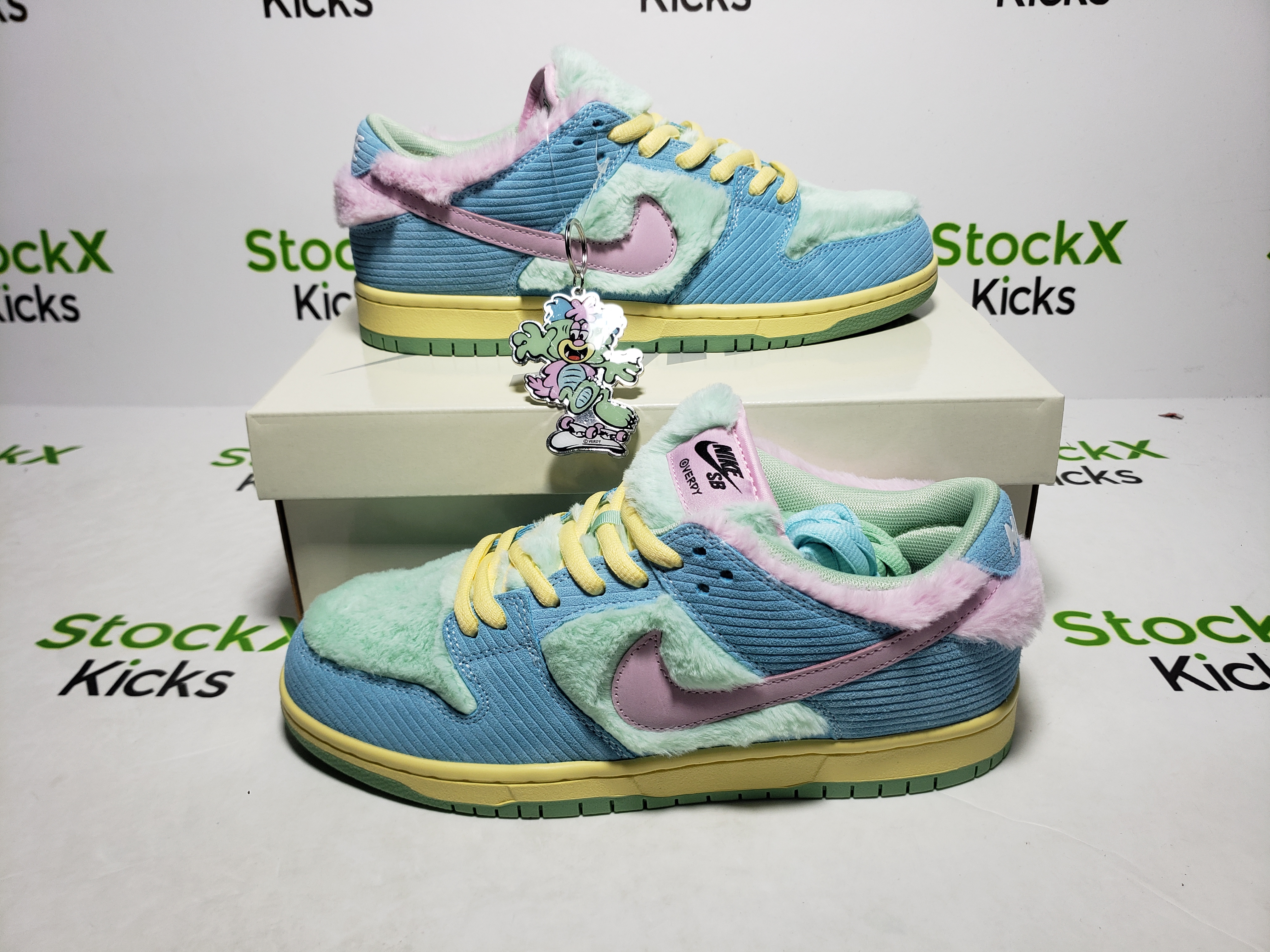 PK God Batch Nike SB Dunk LowVerdy Visty FN6040-400 review stockxkicksvip 03