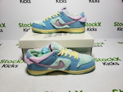 PK God Batch Nike SB Dunk LowVerdy Visty FN6040-400 review stockxkicksvip 05