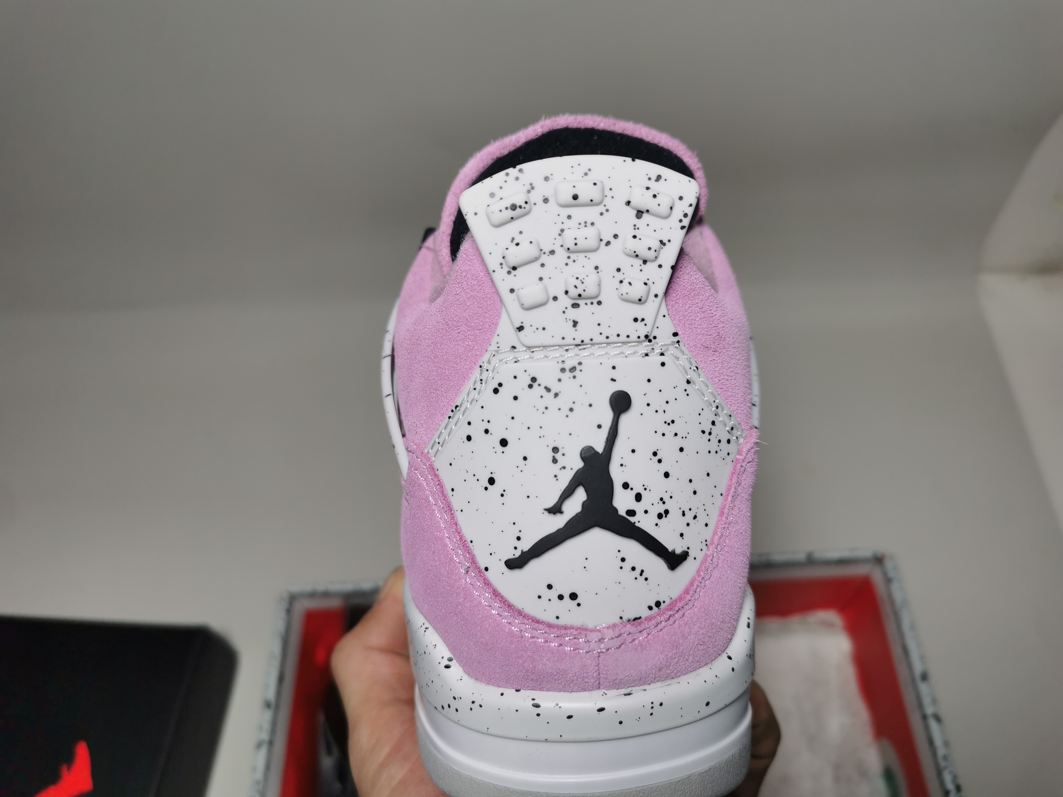 PK God Batch Air Jordan 4 Orchid AQ9129-501 review stockxkicksvip 01