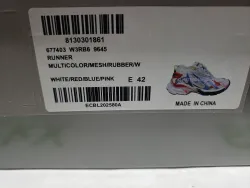 Balenciaga Runner White Blue Red 677402 W3RB6 9645 review stockxkicksvip 01