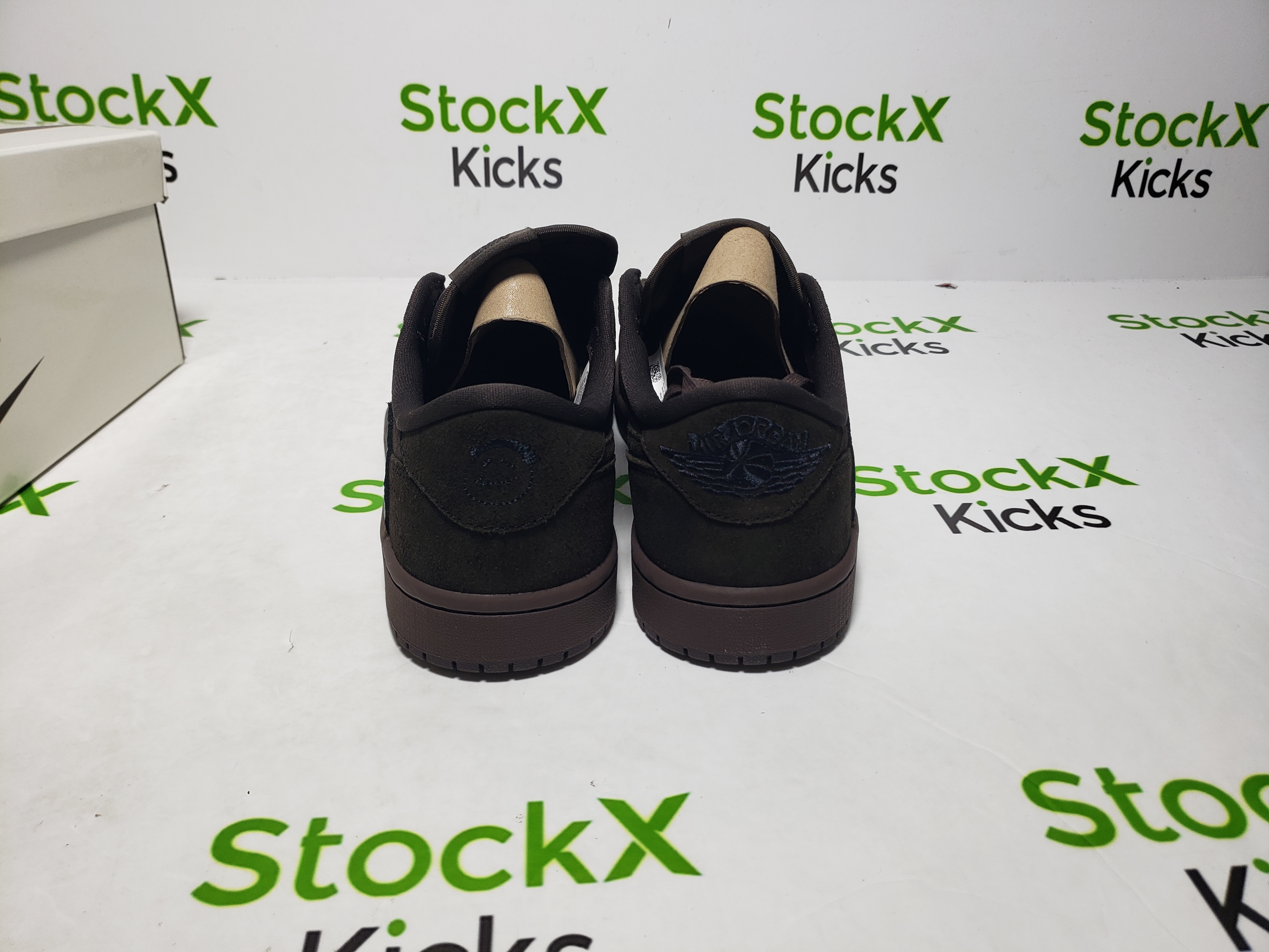 PK God Batch Travis Scott x Air Jordan 1 Low OG SP-T Velvet Brown DM7866-202 review Stockxkicksvip 01