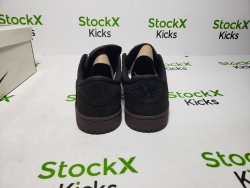PK God Batch Travis Scott x Air Jordan 1 Low OG SP-T Velvet Brown DM7866-202 review Stockxkicksvip 02