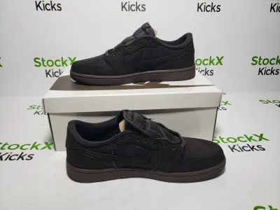 PK God Batch Travis Scott x Air Jordan 1 Low OG SP-T Velvet Brown DM7866-202 review Stockxkicksvip 03