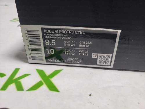 Nike Kobe 6 Protro EYBL DM2825-001 review 