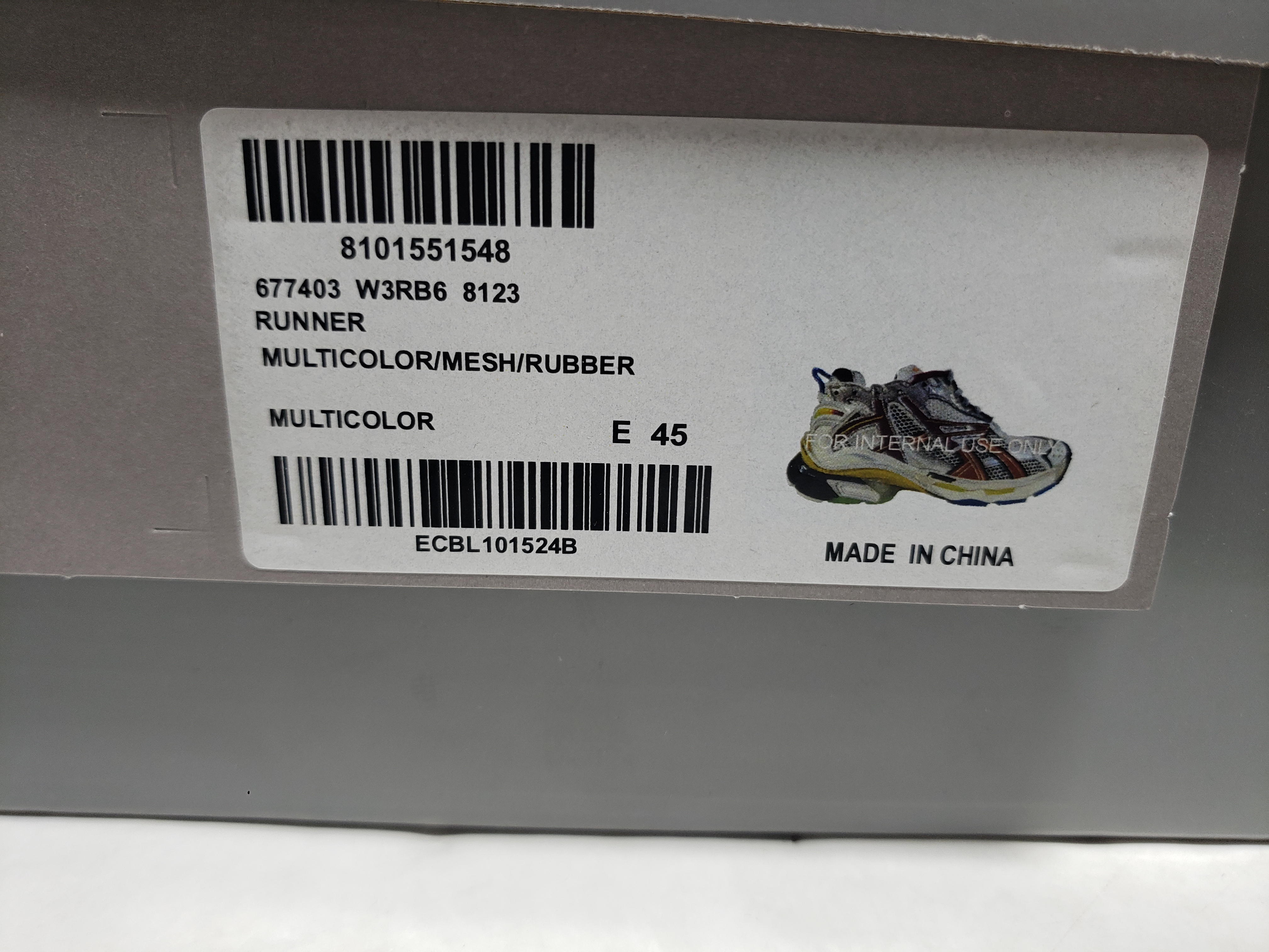 【Top PK Version】Balenciaga Runner Multicolor 677403W3RB68123 review Stockxkicksvip 00