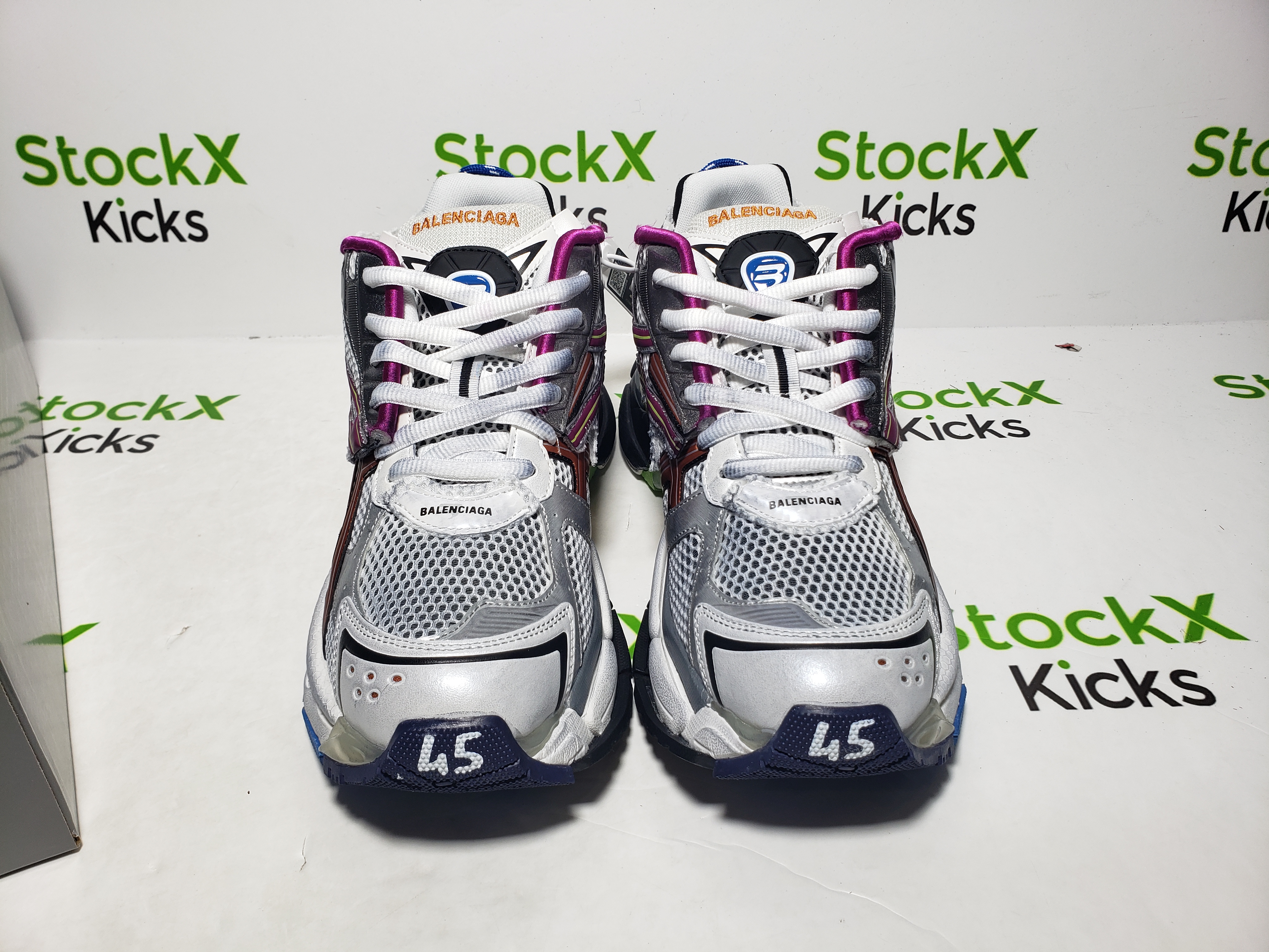 【Top PK Version】Balenciaga Runner Multicolor 677403W3RB68123 review Stockxkicksvip 02