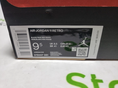 LJR Batch Jordan 11 Retro Playoffs Bred (2019) 378037-061 review 