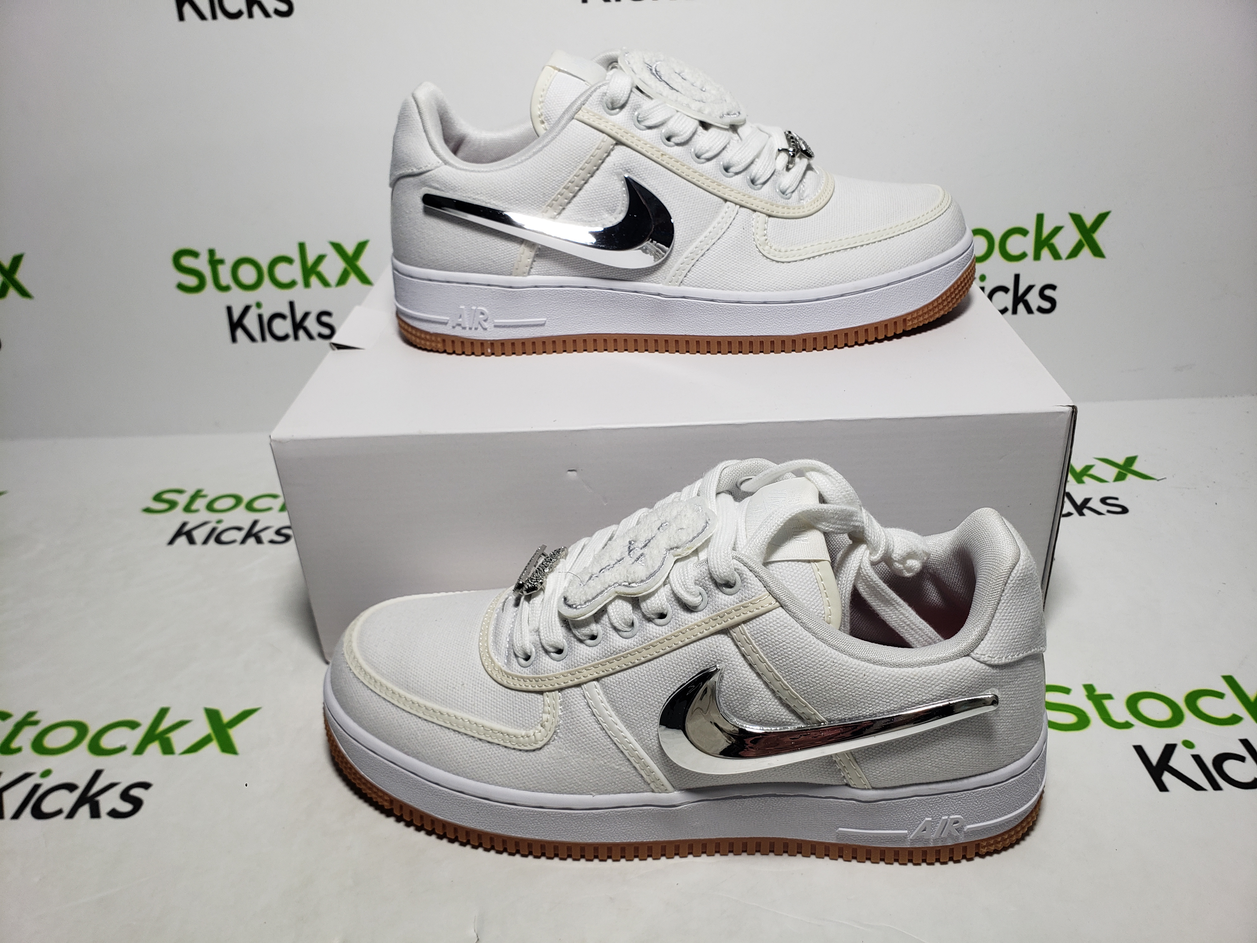 PK God Batch Nike Air Force 1 Low Travis Scott (AF100) AQ4211-100 review Stockxkicksvip 04