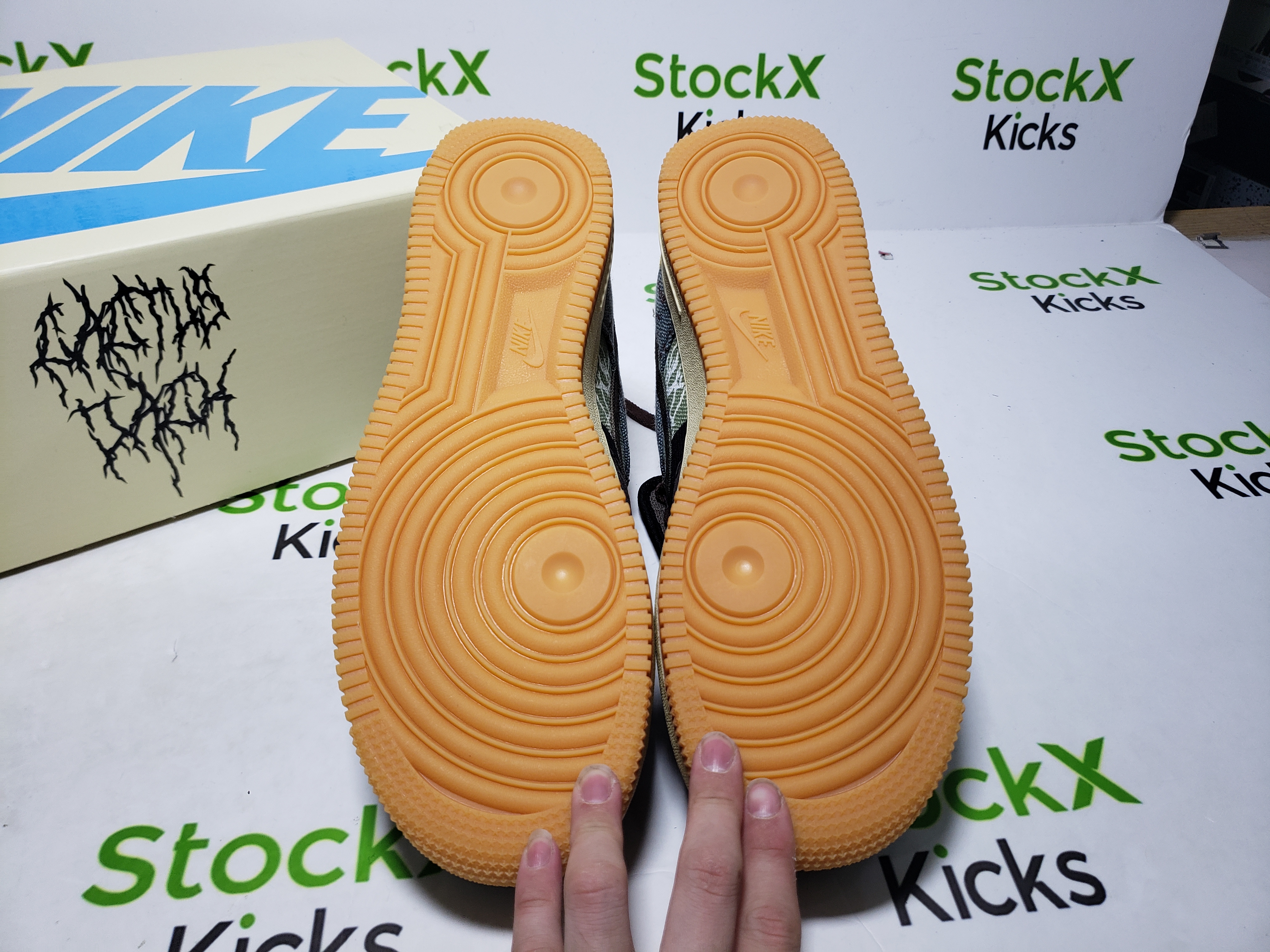 PK God Batch Nike Air Force 1 Low Travis Scott Cactus Jack CN2405-900 review Stockxkicksvip 05