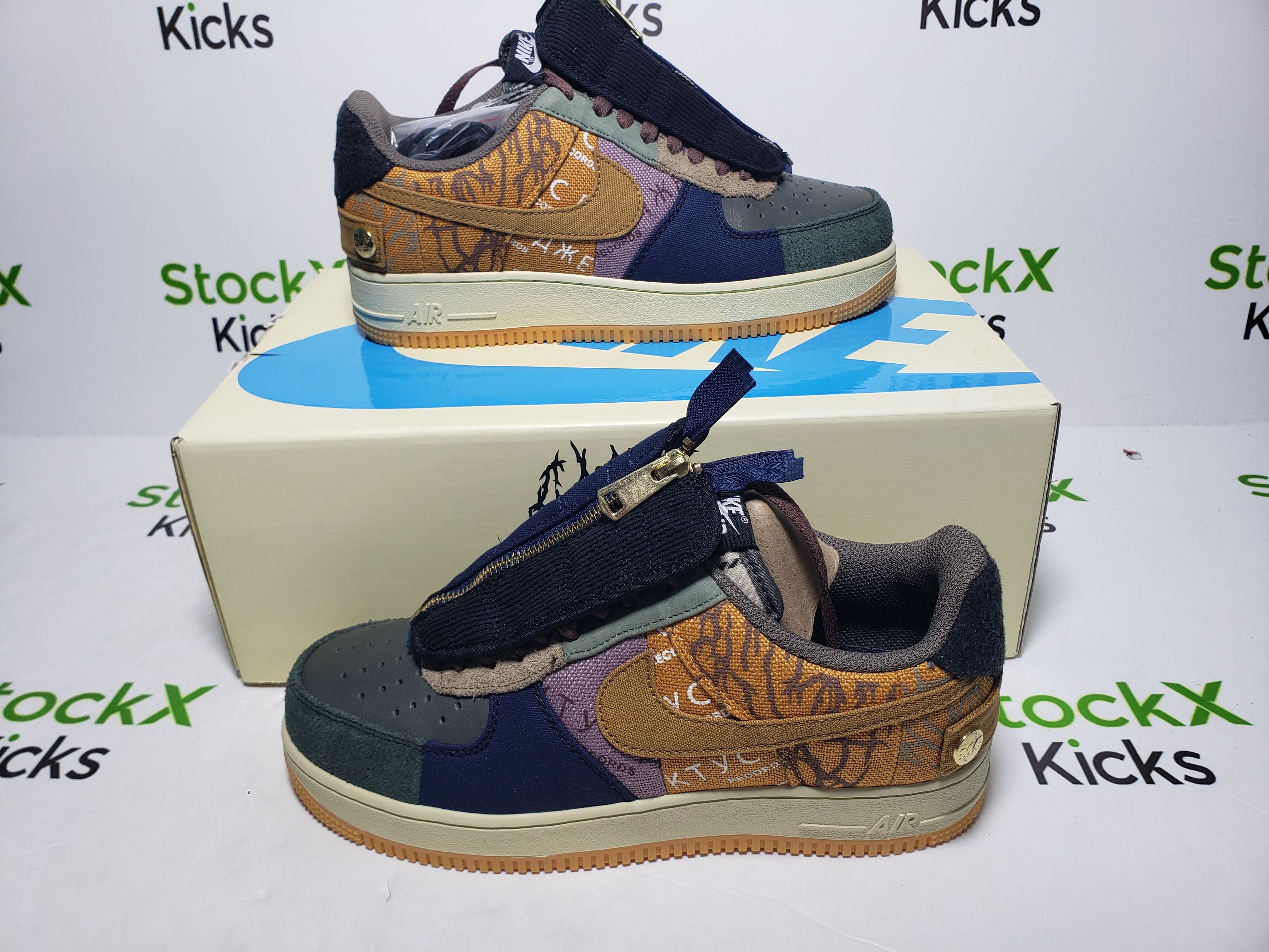 PK God Batch Nike Air Force 1 Low Travis Scott Cactus Jack CN2405-900 review Stockxkicksvip 03