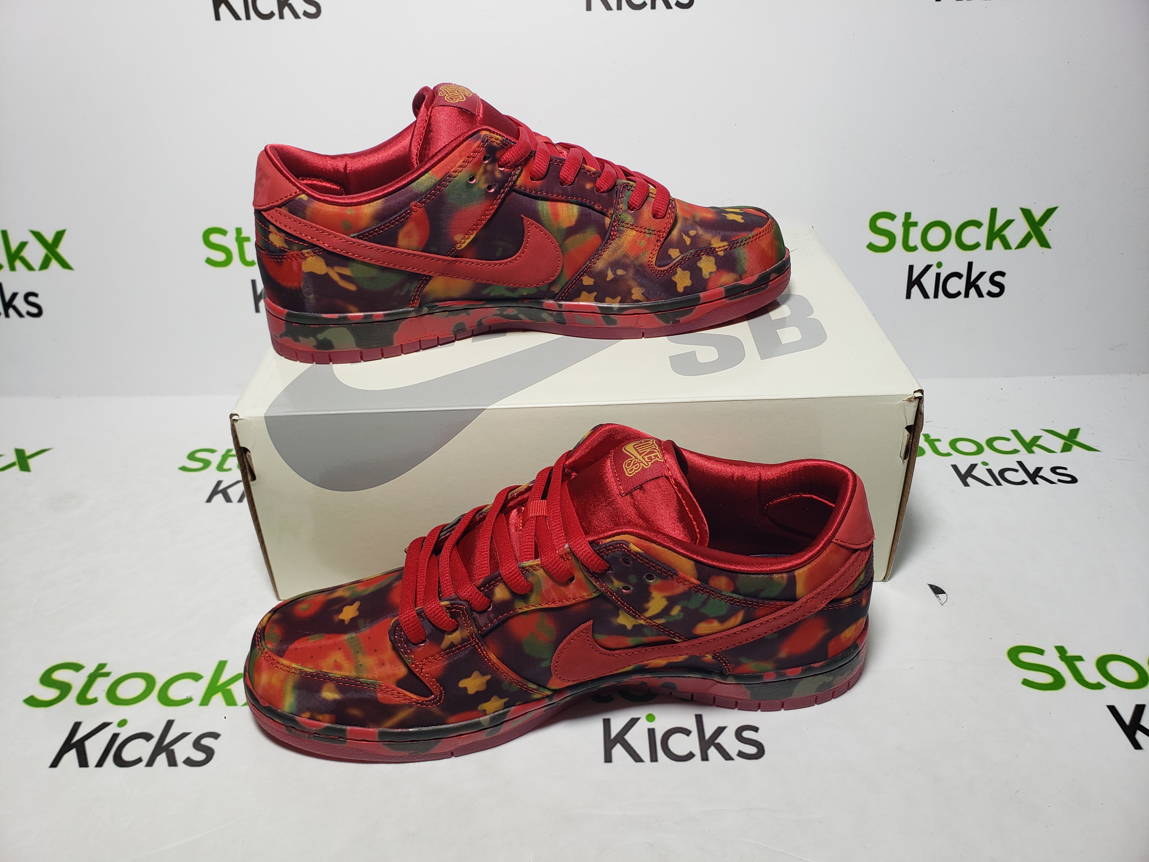 PK God Batch Nike SB Dunk Low Poppy Field ×The Wizard of Oz FZ1291-600 review Stockxkicksvip 05