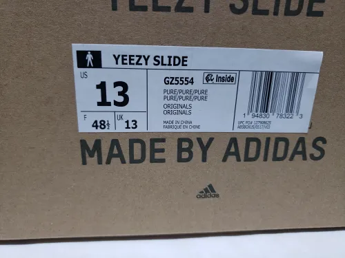 PK God Batch adidas Yeezy Slide Pure (First Release) GZ5554 review 