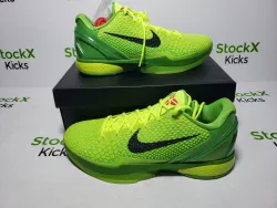 Nike Kobe 6 Protro Grinch (2020) CW2190-300 review Stockxkicksvip 05