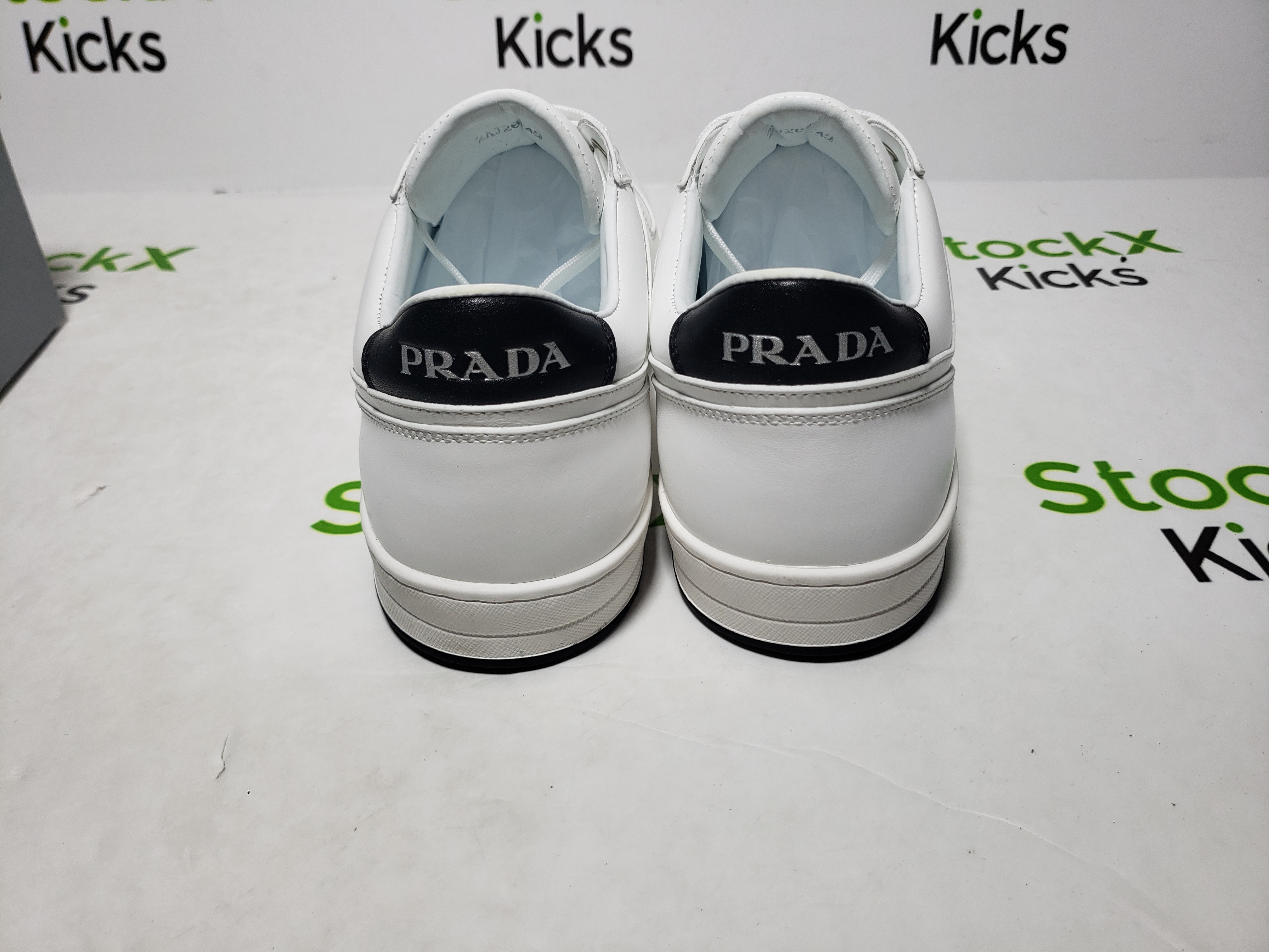Prada Downtown Low Sneakers White review Stockxkicksvip 01
