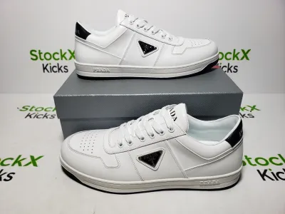 Prada Downtown Low Sneakers White review Stockxkicksvip  04