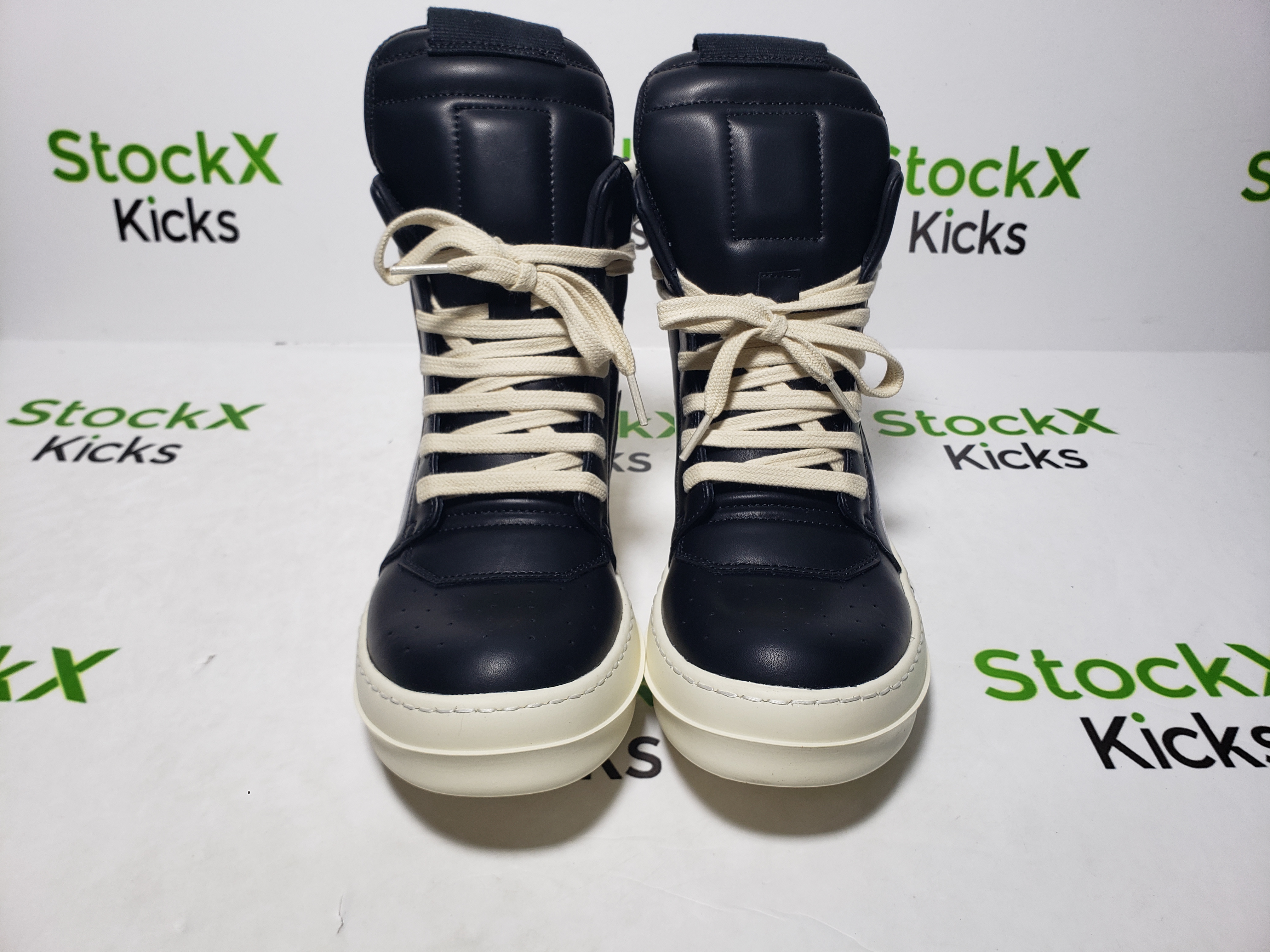 Rick Owens Phlegethon Geobasket Black Milk review Stockxkicksvip 02