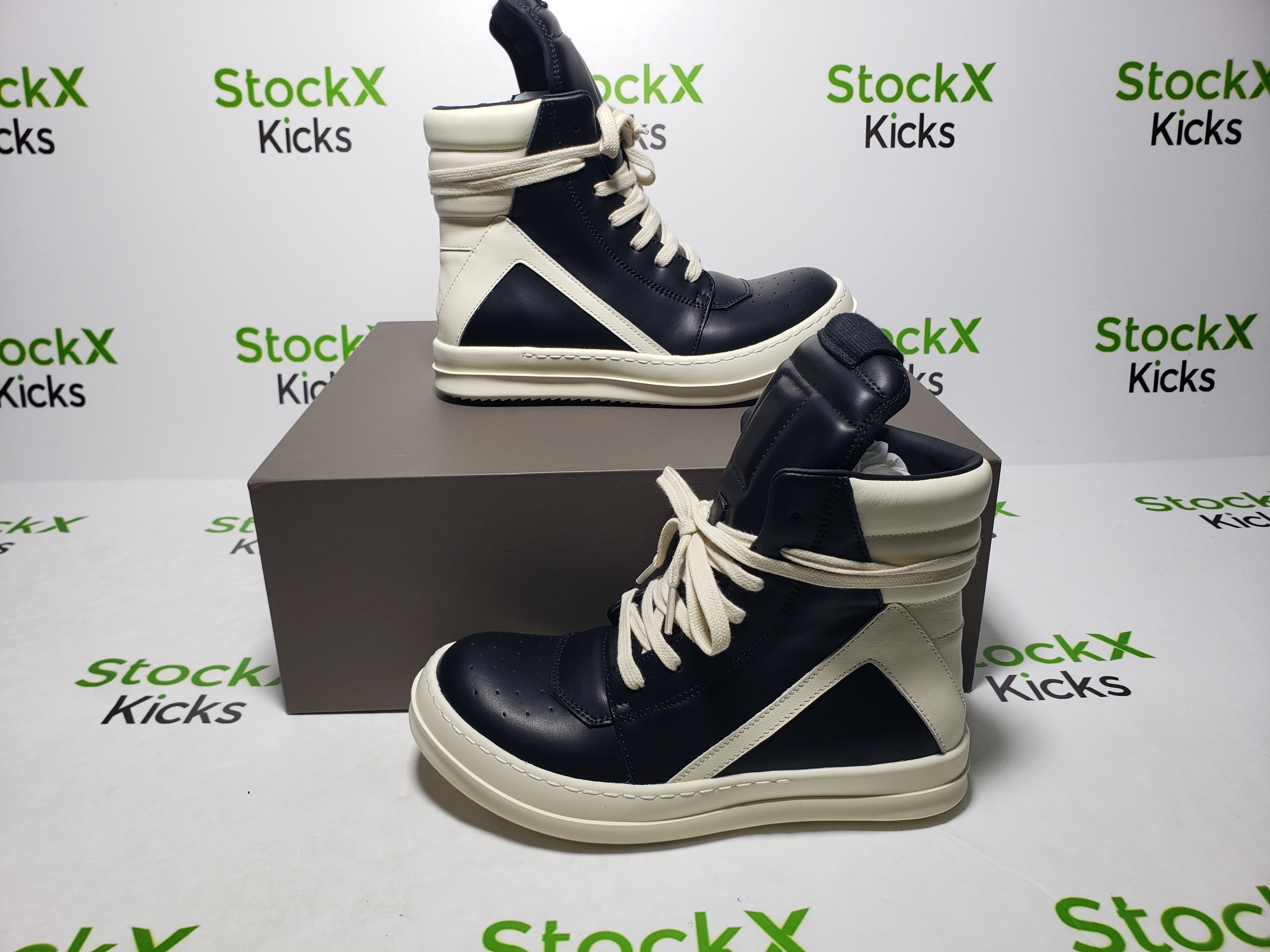 Rick Owens Phlegethon Geobasket Black Milk review Stockxkicksvip 04