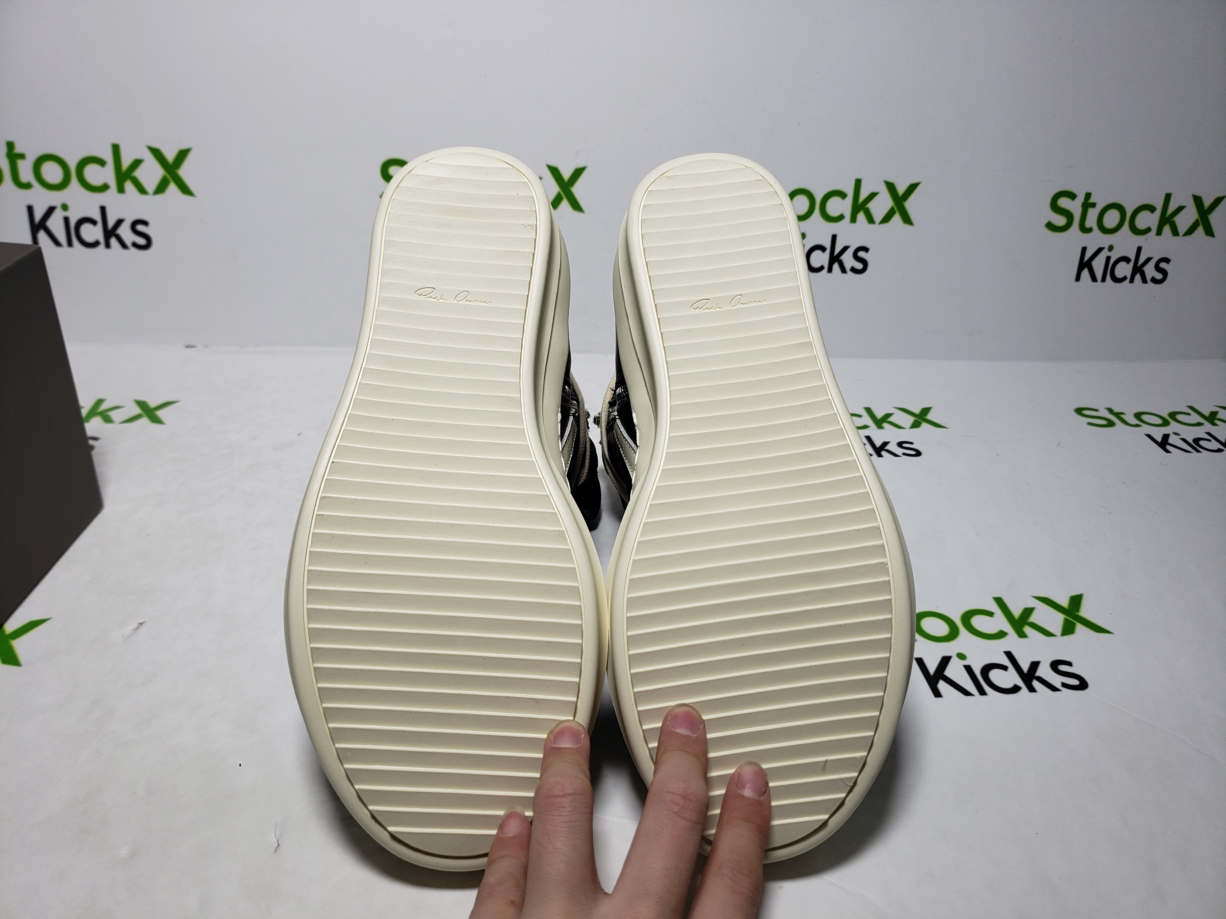 Rick Owens Phlegethon Geobasket Black Milk review Stockxkicksvip 06