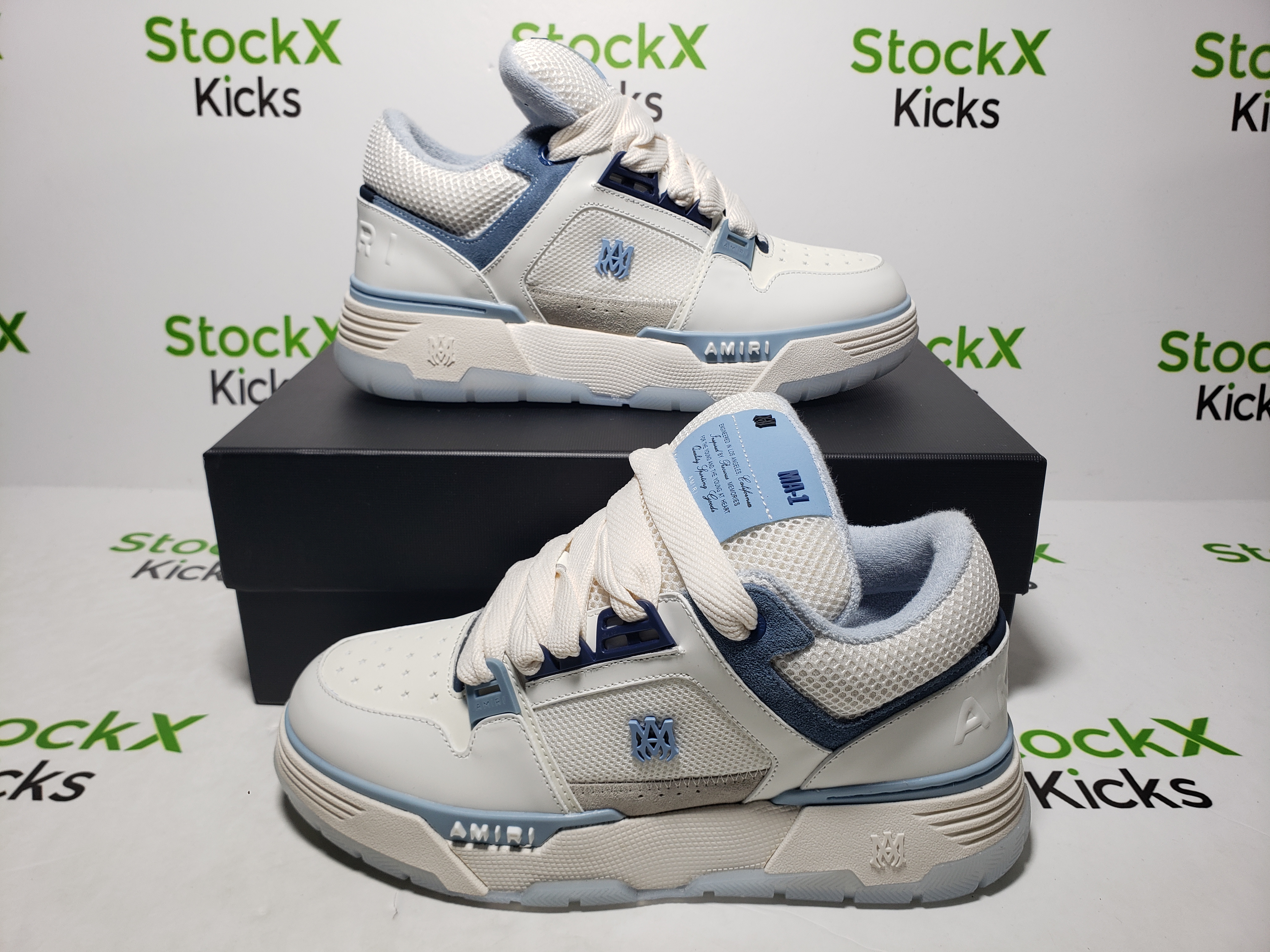 AMIRI MA-1 Alabaster Blue AWFOSR1025-162 review Stockxkicksvip 04