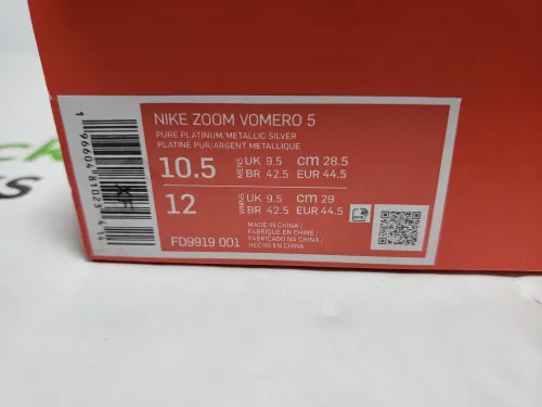 Nike Air Zoom Vomero 5 Pure Platinum Summit White FD9919-001 review 