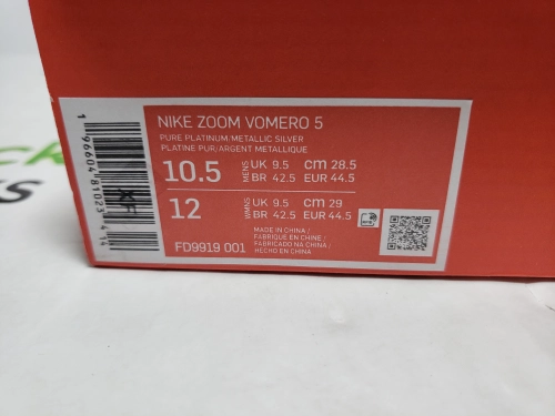 Nike Air Zoom Vomero 5 Pure Platinum Summit White FD9919-001 review 