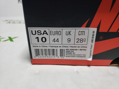 LJR Batch Air Jordan 1 Retro Chicago (2015) 555088-101 review 
