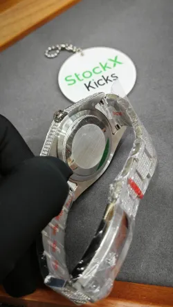 Rolex Diamond Embezzled Datejust 41 'Silver' review Stockxkicks 01