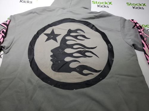 Hellstar Brainwashed Without Brain Hoodie Grey review 