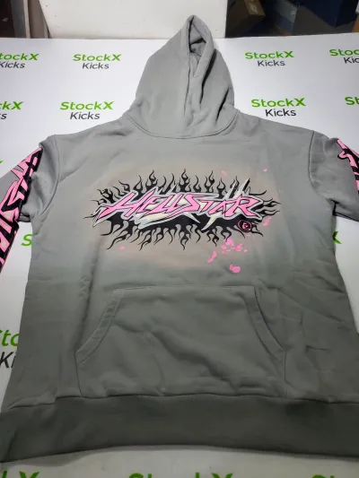 Hellstar Brainwashed Without Brain Hoodie Grey review Stockxkicksvip 06