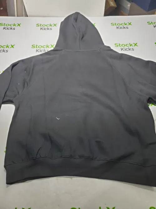 Fear Of God Essentials Pullover Hoodie Applique Logo Black review 