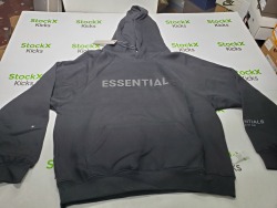 Fear Of God Essentials Pullover Hoodie Applique Logo Black review Stockxkicksvip 03