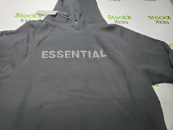 Fear Of God Essentials Pullover Hoodie Applique Logo Black review Stockxkicksvip 02