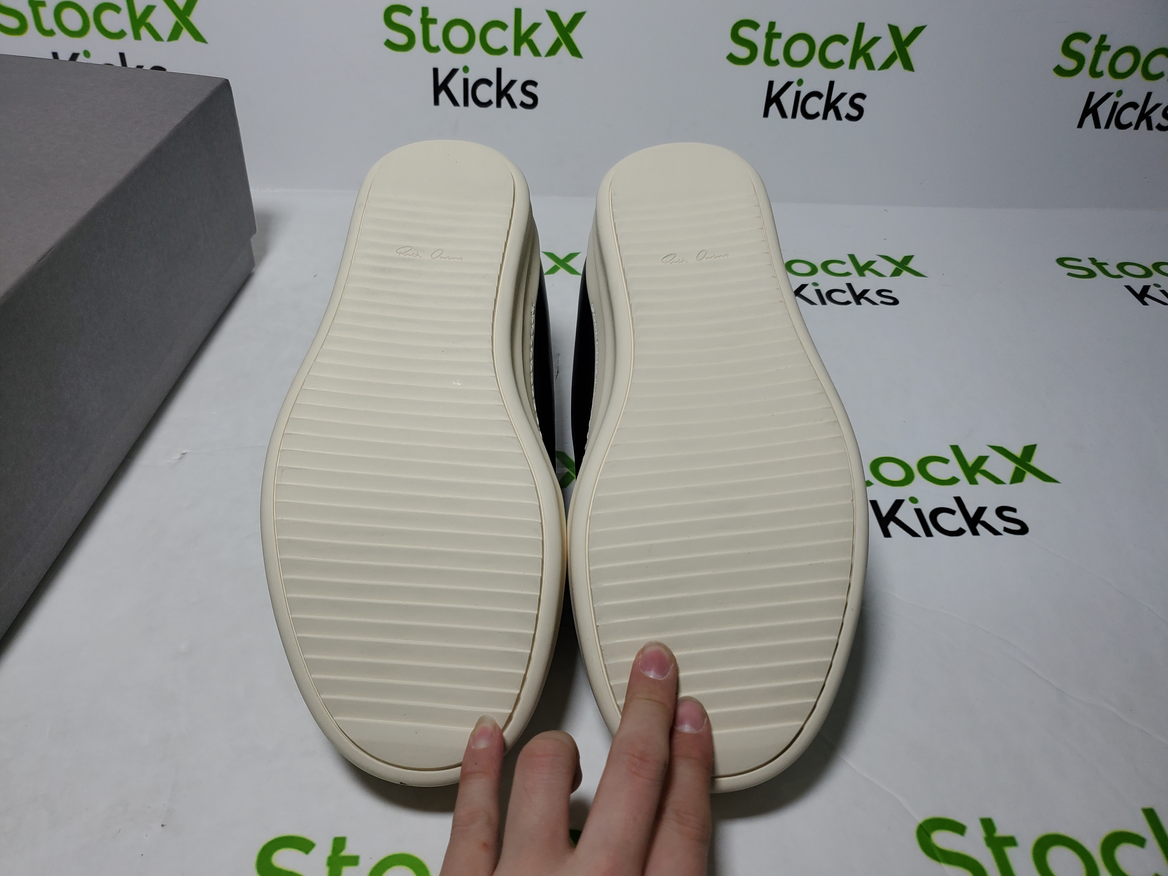 Rick Owens Luxor Jumbo Padded Low Black Milk review Stockxkicksvip 06