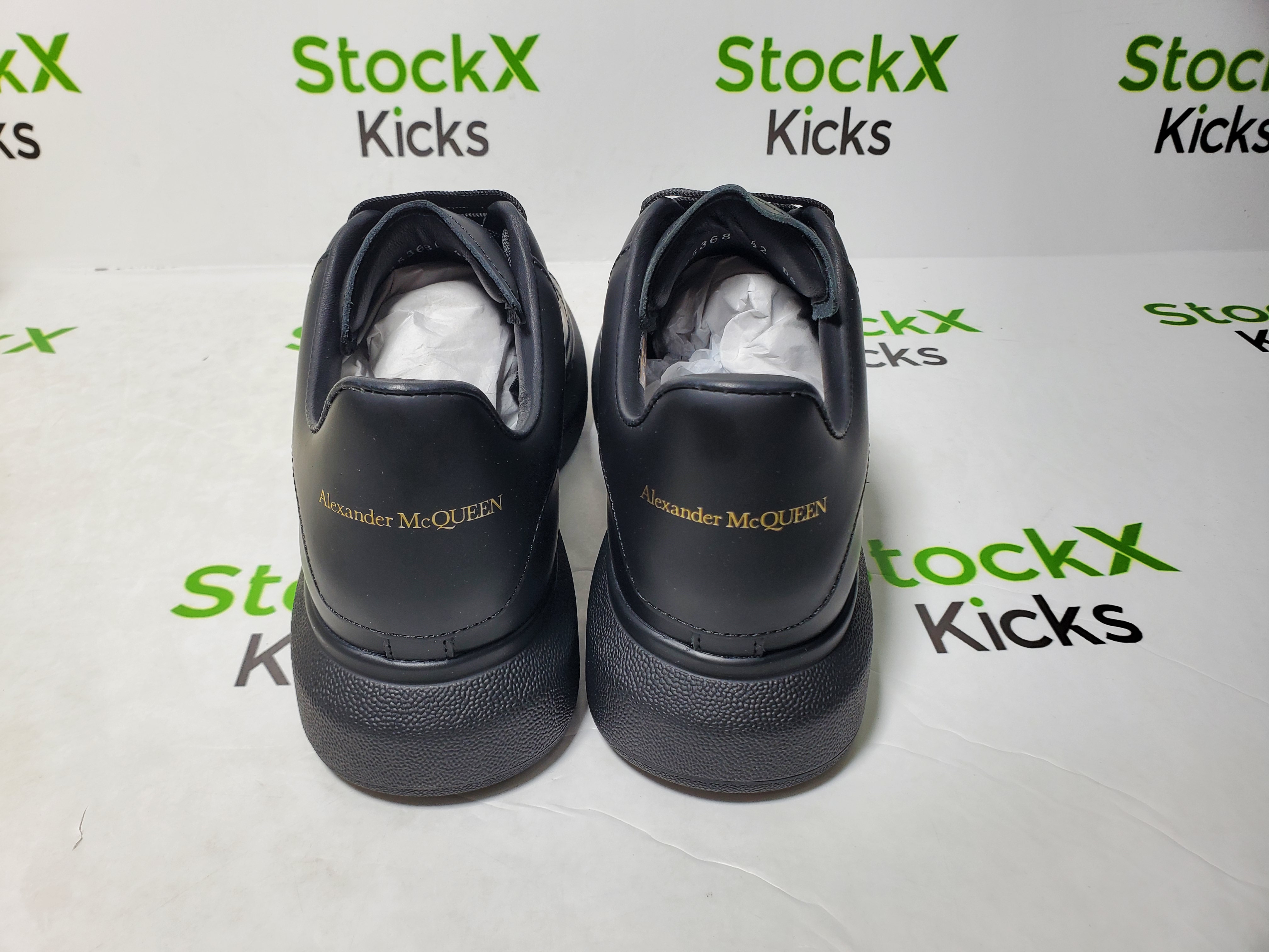 Alexander McQueen Sneaker Black and White review Stockxkicksvip 02