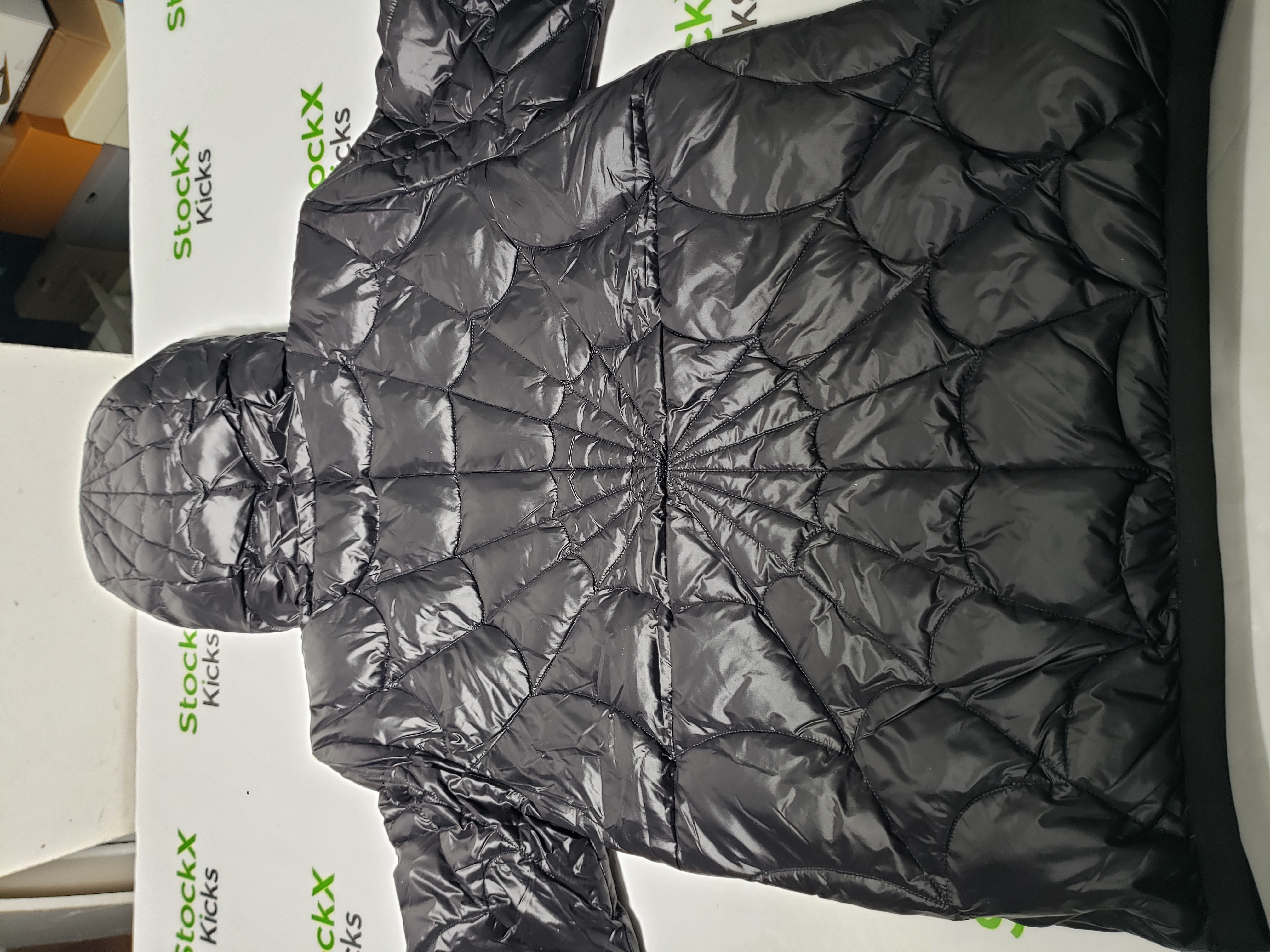 Moncler Black Violier Spider Web Quilted Down Jacket CK241218 review stockxkicks VIP 03