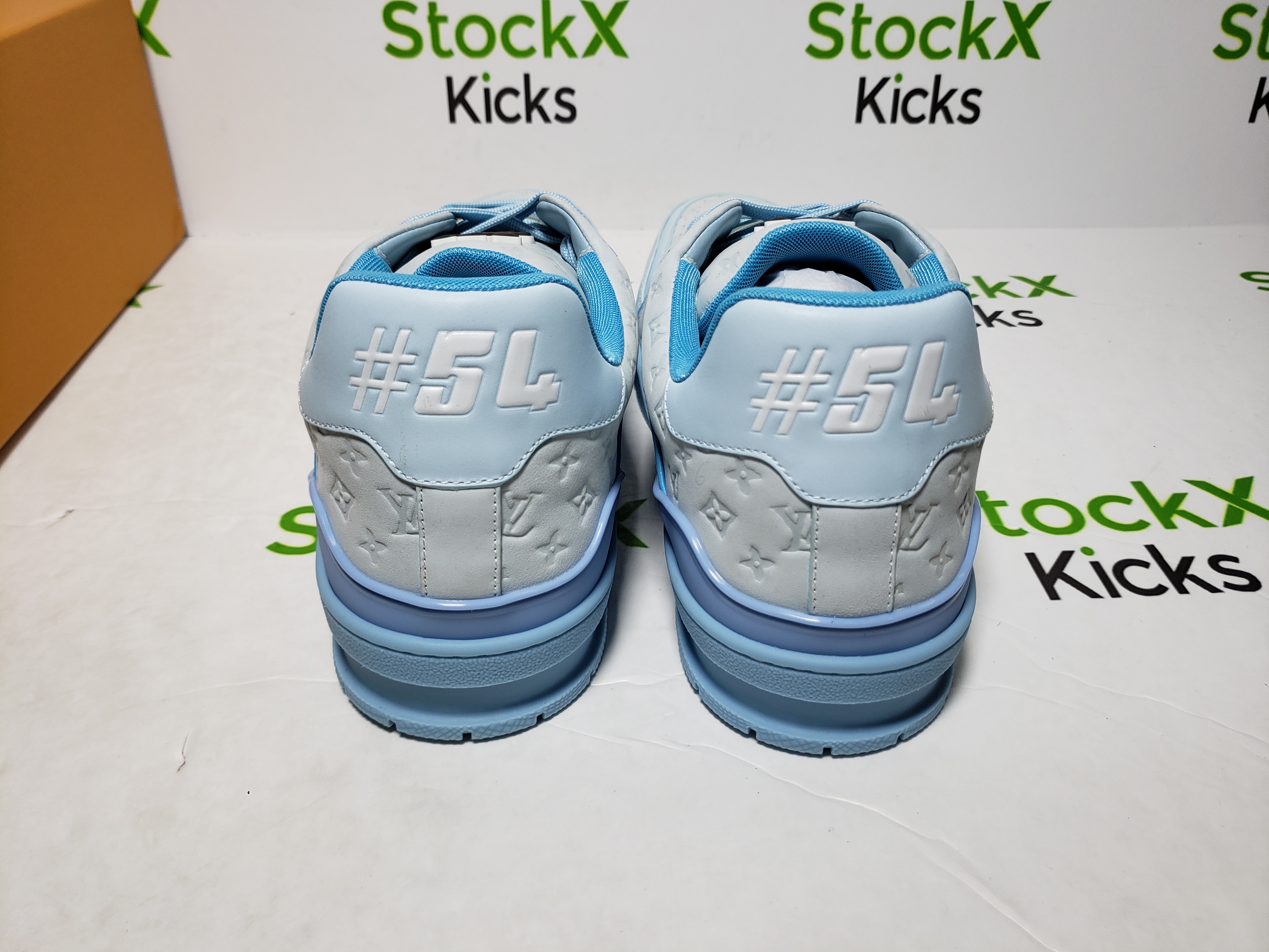 Louis Vuitton by Tyler, the Creator LV Trainer Blue 1ACRYD review Stockxkicks VIP 01