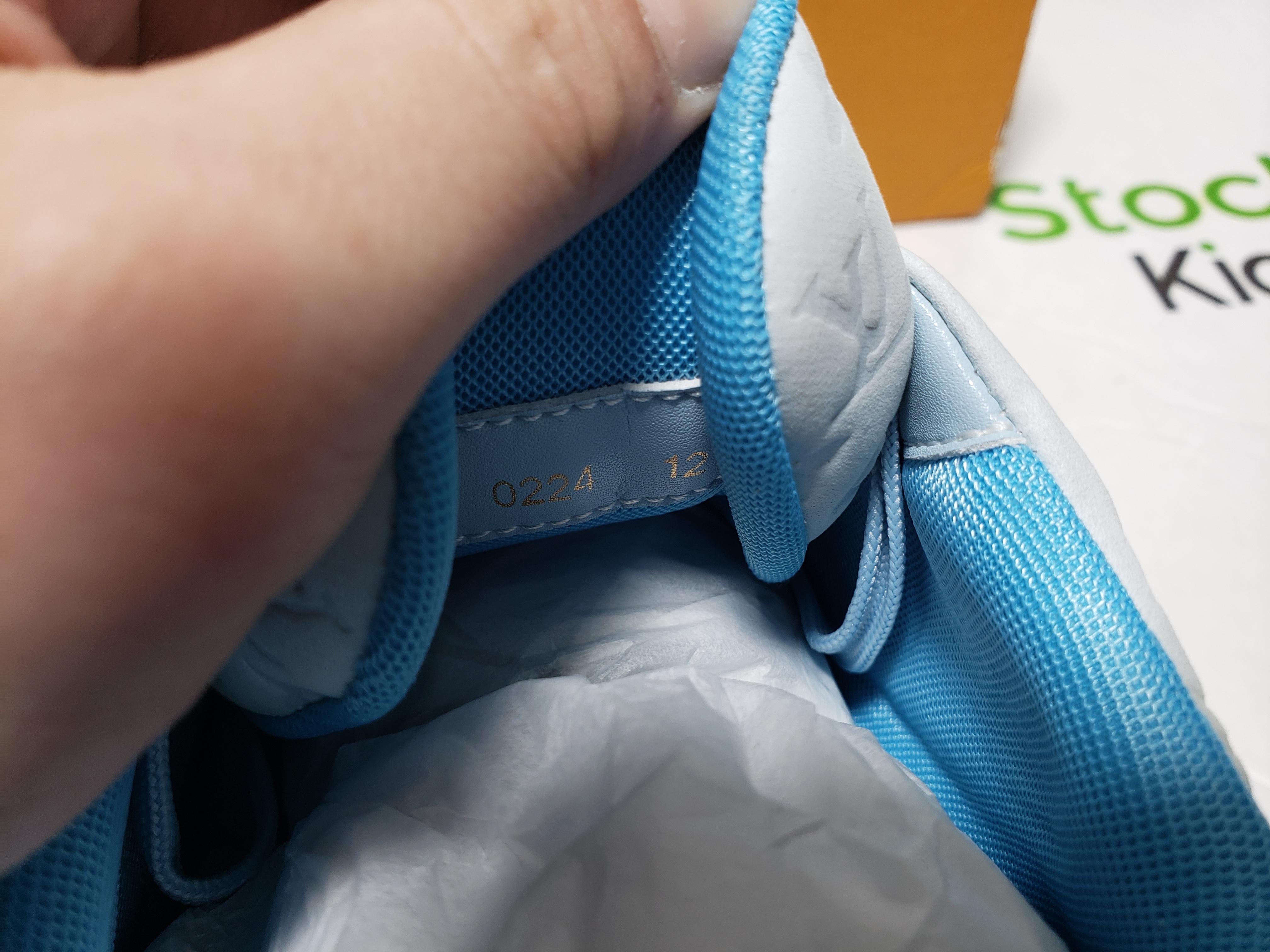 Louis Vuitton by Tyler, the Creator LV Trainer Blue 1ACRYD review Stockxkicks VIP 05