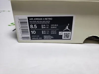 Pk God Batch Nike SB x Air Jordan 4 White Red DR5415-160 review Stockxkicks VIP 00