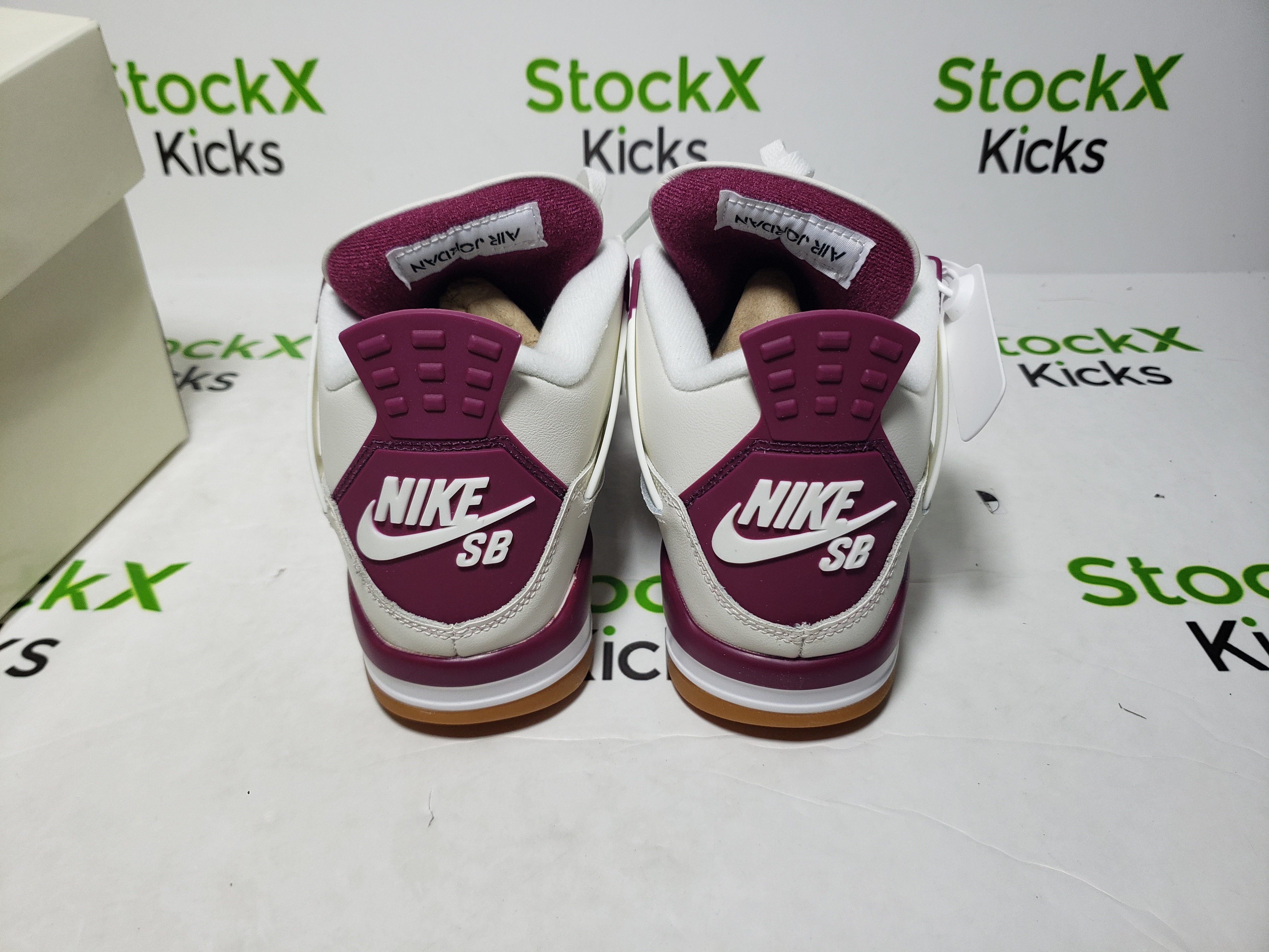 Pk God Batch Nike SB x Air Jordan 4 White Red DR5415-160 review Stockxkicks VIP 01